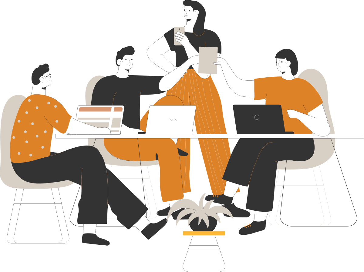 Team illustration